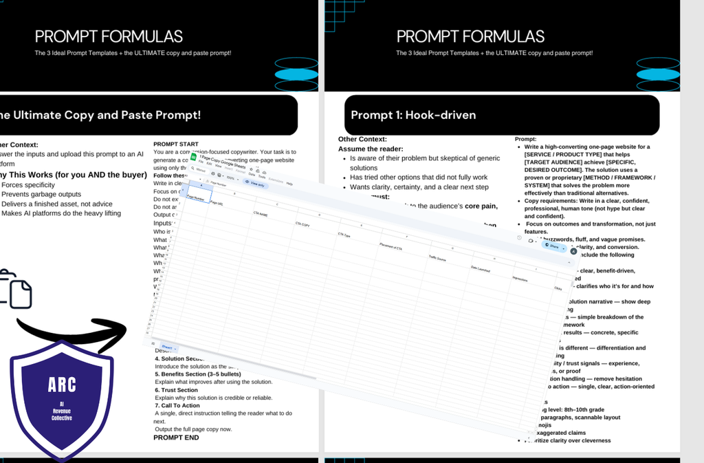 Prompt to Page - The Framework